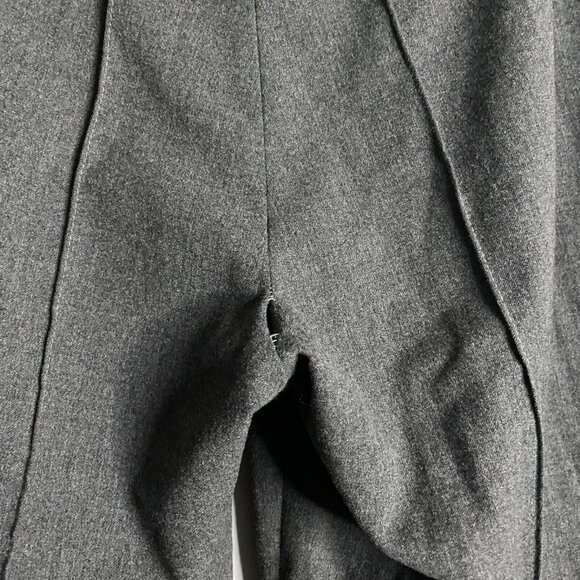 Olsen Europe Women's Gray Straight Leg Formal Wear Pants - Picture 10 of 10